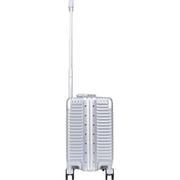 Stargold 1 Pc Hard Side Cabin Trolley Case Silver