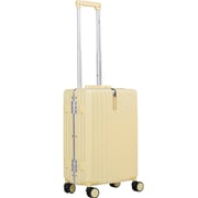 Stargold 1 Pc Hard Side Cabin Trolley Case Yellow