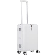 Stargold 1 Pc Hard Side Cabin Trolley Case White