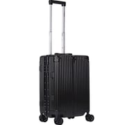 Stargold 1 Pc Hard Side Cabin Trolley Case Black