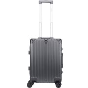 Stargold 1 Pc Hard Side Cabin Trolley Case Dark Grey