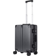Stargold 1 Pc Hard Side Cabin Trolley Case Dark Grey