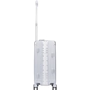 Stargold 1 Pc Hard Side Cabin Trolley Case Silver