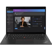 Lenovo ThinkPad T14s Gen 4 (Intel) (2023) Laptop - 13th Gen / Intel Core i7-1355U / 13.3 inch WUXGA / 512GB SSD / 16GB RAM / Shared Intel Iris Xe Graphics / Windows 11 Pro / English & Arabic Keyboard / Black / Middle East Version - [21F6005WGR]
