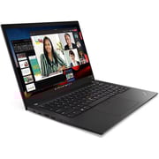 Lenovo ThinkPad T14s Gen 4 (Intel) (2023) Laptop - 13th Gen / Intel Core i7-1355U / 13.3 inch WUXGA / 512GB SSD / 16GB RAM / Shared Intel Iris Xe Graphics / Windows 11 Pro / English & Arabic Keyboard / Black / Middle East Version - [21F6005WGR]