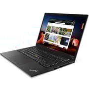 Lenovo ThinkPad T14s Gen 4 (Intel) (2023) Laptop - 13th Gen / Intel Core i7-1355U / 13.3 inch WUXGA / 512GB SSD / 16GB RAM / Shared Intel Iris Xe Graphics / Windows 11 Pro / English & Arabic Keyboard / Black / Middle East Version - [21F6005WGR]