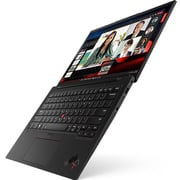 Lenovo ThinkPad X1 Carbon Gen 11 (2023) Laptop - 13th Gen / Intel Core i7-1355U / 14inch WUXGA / 1TB SSD / 32GB RAM / Shared Intel Iris Xe Graphics / Windows 11 Pro / English & Arabic Keyboard / Black / Middle East Version - [21HM006EGR]