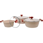 Prestige Granite Non-Stick Aluminium Essentials 6Pcs Set PR80969
