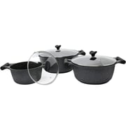 Prestige Granite Non-Stick Aluminium Essentials 6Pcs Set PR80970