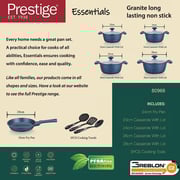Prestige Granite Non-Stick Aluminium Essentials 12Pcs Set PR80966