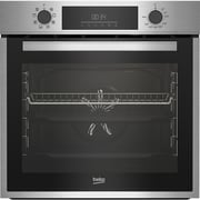 Beko 60cm Built-in Electric Oven, 8 Functions, 72L, SteamShine Cleaning, Digital Touchcontrol, A Rating, Stainless Steel - BBIM14300XD