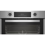 Beko 60cm Built-in Electric Oven, 8 Functions, 72L, SteamShine Cleaning, Digital Touchcontrol, A Rating, Stainless Steel - BBIM14300XD