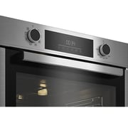 Beko 60cm Built-in Electric Oven, 8 Functions, 72L, SteamShine Cleaning, Digital Touchcontrol, A Rating, Stainless Steel - BBIM14300XD