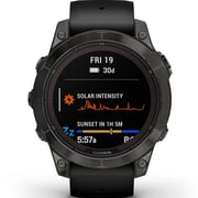 Garmin 010-02777-11 7 Pro Sapphire Solar Edition Smart Watch Carbon Grey