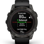 Garmin 010-02777-11 7 Pro Sapphire Solar Edition Smart Watch Carbon Grey