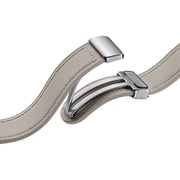 Samsung D-Buckle Hybrid Leather Band (Small/Medium) Etoupe