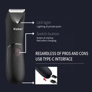 Kemei Trimmer 5 Watts KM-1838