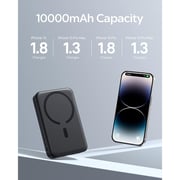 Baseus Magnetic Wireless Power Bank 10000mAh Black PPCXM10
