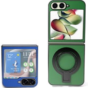 Max & Max Design Case Green Galaxy Flip 5