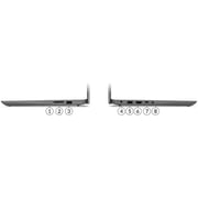لابتوب لينوفو أيدياباد 3 15ITL6 (2021) معالج إنتل كور i5-1155G7 الجيل 11 شاشة 15.6 بوصة FHD ذاكرة 512GB SSD ورام 16GB بطاقة رسوميات إنفيديا جيفورس 2GB MX350 ويندوز 11 هوم لوحة مفاتيح إنجليزية عربية لون رمادي أركيتك - إصدار الشرق الأوسط [82H803JCAX]