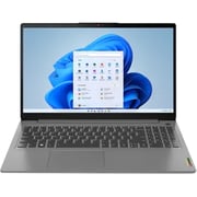 Lenovo IdeaPad 3 15IAU7 (2022) Laptop - 12th Gen / Intel Core i5-1235U / 15.6inch FHD / 512GB SSD / 16GB RAM / Shared Intel Iris Xe Graphics / Windows 11 Home / English & Arabic Keyboard / Arctic Grey / Middle East Version - [82RK00KXAX]