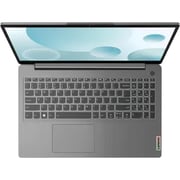 Lenovo IdeaPad 3 15IAU7 (2022) Laptop - 12th Gen / Intel Core i5-1235U / 15.6inch FHD / 512GB SSD / 16GB RAM / Shared Intel Iris Xe Graphics / Windows 11 Home / English & Arabic Keyboard / Arctic Grey / Middle East Version - [82RK00KXAX]