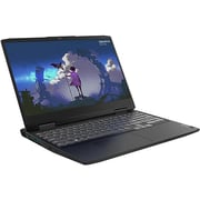 Lenovo IdeaPad Gaming 3 15ARH7 (2022) Laptop - AMD Ryzen 5-6600H / 15.6inch FHD / 512GB SSD / 8GB RAM / 4GB NVIDIA GeForce RTX 3050 Graphics / Windows 11 Home / English & Arabic Keyboard / Grey / Middle East Version - [82SB00SSAX]