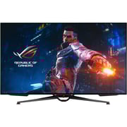 Asus ROG Swift OLED PG48UQ Gming Monitor - 47.5inch 4K / OLED / 138Hz (OC) / 0.1ms GTG / G-SYNC Compatible / Anti-glare / Custom Heatsink / Uuniform Brightness / 98% DCI-P3 / HDMI 2.1 / DisplayPort 1.4
