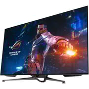 Asus ROG Swift OLED PG48UQ Gming Monitor - 47.5inch 4K / OLED / 138Hz (OC) / 0.1ms GTG / G-SYNC Compatible / Anti-glare / Custom Heatsink / Uuniform Brightness / 98% DCI-P3 / HDMI 2.1 / DisplayPort 1.4
