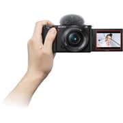 Sony Alpha ZV-E10 Mirrorless Vlog Digital Camera Body Black