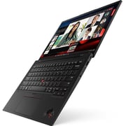 Lenovo ThinkPad X1 Gen 11 (2023) Laptop - 13th Gen / Intel Core i7-1355U /14inch WUXGA / 1TB SSD / 32GB RAM / Shared Intel Iris Xe Graphics / Windows 11 Pro / English & Arabic Keyboard / Deep Black / Middle East Version - [21HM006EGR]