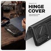 VRS Design Terra Guard Ultimate Go Case With Screen Protector Matte Black Galaxy Z Fold 5