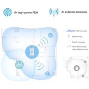 TPLink AXE5400 Mesh Wi-Fi 6E Range Extender
