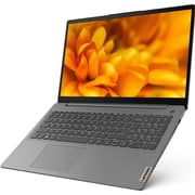 لابتوب لينوفو آيدياباد 3 15ITL6 (2020) معالج إنتل كور i3-1115G4 الجيل 11 شاشة 15.6 بوصة FHD وذاكرة 256GB SSD ورام 4GB وبطاقة رسوميات إنتل UHD مشتركة وويندوز 11 هوم ولوحة مفاتيح إنجليزية عربية وبلون رمادي - إصدار الشرق الأوسط [82H803J5AX]