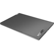 Lenovo Legion Slim 7 16IRH8 Gaming (2023) Laptop - 13th Gen / Intel Core i7-13700H / 16inch WQXGA / 1TB SSD / 16GB RAM / 8GB NVIDIA GeForce RTX 4060 Graphics / Windows 11 Home / English & Arabic Keyboard / Storm Grey / Middle East Version - [82Y3001RAX]