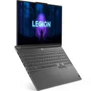 Lenovo Legion Slim 7 16IRH8 Gaming (2023) Laptop - 13th Gen / Intel Core i7-13700H / 16inch WQXGA / 1TB SSD / 16GB RAM / 8GB NVIDIA GeForce RTX 4060 Graphics / Windows 11 Home / English & Arabic Keyboard / Storm Grey / Middle East Version - [82Y3001RAX]