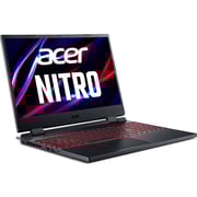 Acer Nitro 5 Gaming (2022) Laptop - 12th Gen / Intel Core i7-12650H / 15.6inch FHD / 512GB SSD / 16GB RAM / 6GB NVIDIA GeForce RTX 4050 Graphics / Windows 11 Home / English & Arabic Keyboard / Black / Middle East Version - [AN515-58-707G]