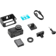 مجموعة أكشن كاميرا DJI Osmo Action 4 Standard بلون أسود
