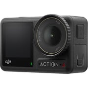 مجموعة أكشن كاميرا DJI Osmo Action 4 Standard بلون أسود