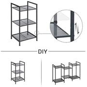 Mahmayi 3-Tier Customizable Storage Rack 72 x 38 x 30 cm