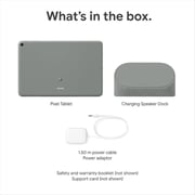 Google GA04754-US Pixel Tablet With Charging Speaker Dock - WiFi 128GB 8GB 11inch Hazel
