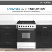 Krome Free Standing Gas Cooker KR-CR6060