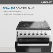 Krome Free Standing Gas Cooker KR-CR6060