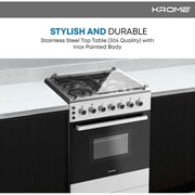 Krome Free Standing Gas Cooker KR-CR6060