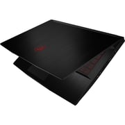 MSI GF63 THIN Gaming (2022) Laptop - 12th Gen / Intel Core i5-12450H / 15.6inch FHD / 512GB SSD / 8GB RAM / 4GB NVIDIA GeForce RTX 2050 Graphics / Window 11 Home / English & Arabic Keyboard / Black / Middle East Version - [12UCX]