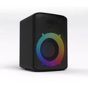 Hifuture Event Dancing Light Party Bluetooth Speaker Black