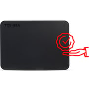 Toshiba Canvio Basics Portable Hard Drive USB 3.2 1TB Black HDTB410EKCAA