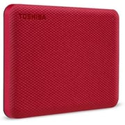 Toshiba Canvio Advance V10 Portable Hard Drive 1TB Red HDTCA10ER3AA