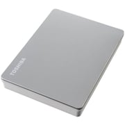 Toshiba Canvio Flex Portable Hard Drive 4TB Silver HDTX140ESCCA