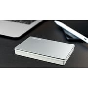 Toshiba Canvio Flex Portable Hard Drive 4TB Silver HDTX140ESCCA